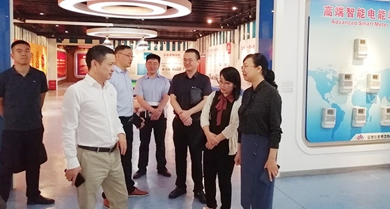 青田县组织部长金志红调研亚游集团ag8园区党总支