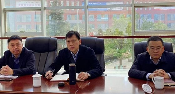 陈铭到亚游集团ag8集团开展“助企开门红”活动