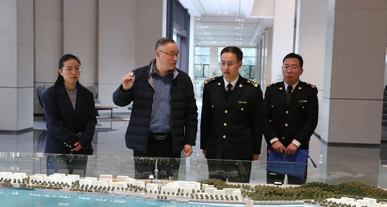 丽水海关关长洪壮一行调研亚游集团ag8集团